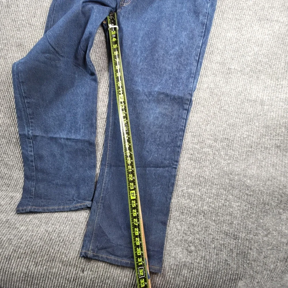 Levi's 505 Orange Tab Jeans Mens 44x30 Dark Wash Straight Leg Vintage 80s USA